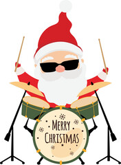 Santa Rock Star, Drums, Guitar, Musician, Signing