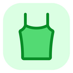 Editable tank top, spaghetti strap vector icon. Clothing, fashion, apparel. Part of a big icon set family. Perfect for web and app interfaces, presentations, infographics, etc