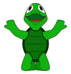 funny turtle cartoon