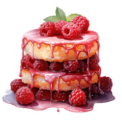 berry cake dessert