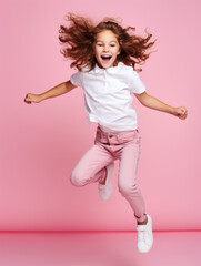girl jumping