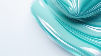 Fototapeta premium A close up of a blue and white object.