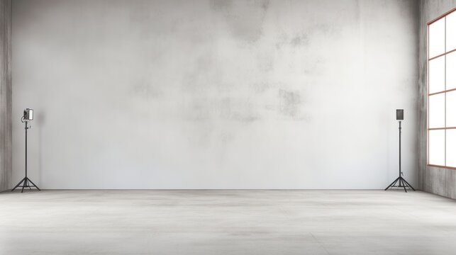 Empty Studio Background, Concrete texture ,