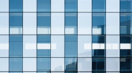 Modern glass building,