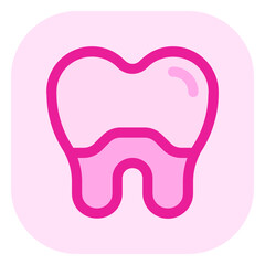 Editable dental crown vector icon. Dentistry, healthcare, medical. Part of a big icon set family. Perfect for web and app interfaces, presentations, infographics, etc