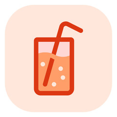 Editable lemonade vector icon. Food, restaurant. Part of a big icon set family. Perfect for web and app interfaces, presentations, infographics, etc