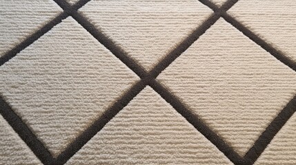 Geometric Patterned Berber Carpet, featuring a contemporary design that adds visual interest and texture to the space while maintaining durability