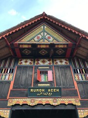 The beauty of traditional Aceh houses