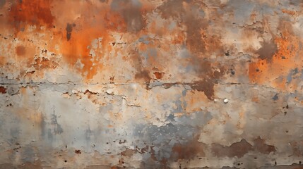 A canvas of industrial decay, the rusted texture and weathered metal abstract design. The orange gradient adds depth, making it a perfect atmospheric art piece or a bold design element