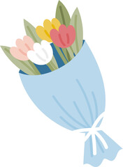 Hand drawn birthday cartoon element