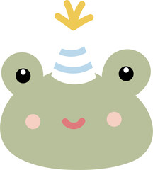 Hand drawn birthday cartoon element