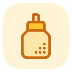 Editable sugar bottle vector icon. Cafe, coffee shop, restaurant, drink, beverages. Part of a big icon set family. Perfect for web and app interfaces, presentations, infographics, etc