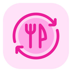 Editable food processing, processing order vector icon. Part of a big icon set family. Perfect for web and app interfaces, presentations, infographics, etc