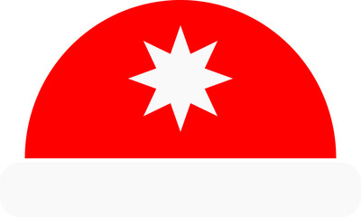 winter hat Flat Icon Illustration