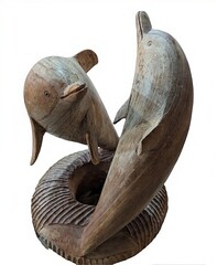 old wooden wheel hand made