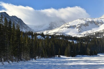 Winter scene in Colorado