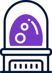 egg incubator icon. vector dual tone icon for your website, mobile, presentation, and logo design.