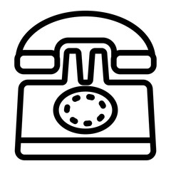 illustration of a telephone