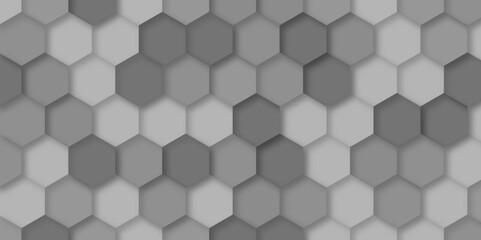 Abstract geometric hexagon white and gray color background. Computer digital drawing. white background. triangle tunnel. Modern Abstract vector illustration. Poster, wallpaper, Landing page. hexagon.