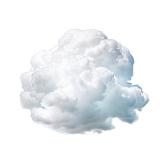 cloud isolated on transparent background.