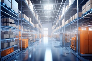 Obraz premium warehouse