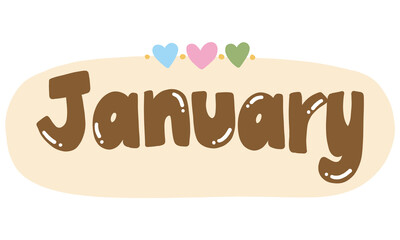 Cute January