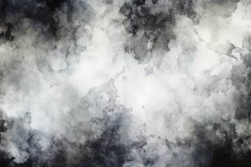 Background. Smoke Artistry. Captivating Black and White Dance - obrazy, fototapety, plakaty