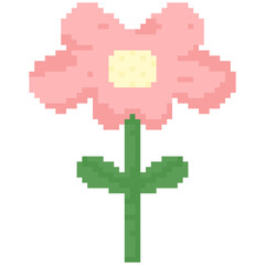 Pixel flower