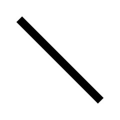 Simple diagonal line icon. Vector. - obrazy, fototapety, plakaty