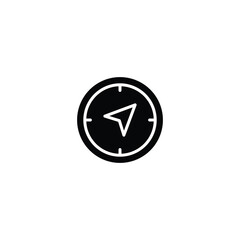 Compass icon, Compass sign vector for web site Computer and mobile app