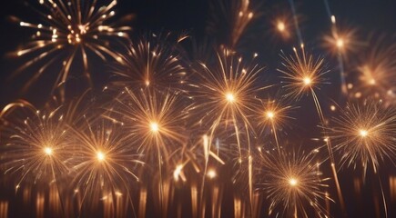 Fototapeta na wymiar glowing sparkler on blurred background, happy new year background, happy New Year background with glowing sparklers