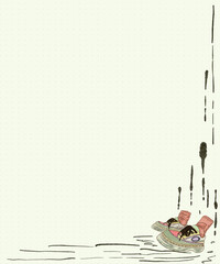 Board painting illustration bags drawing fashion handbags artwork art line colorful shoes