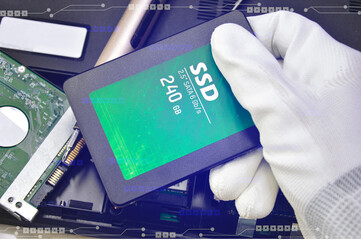 2.5-inch SSD hard disk drives are used to store data, also known as hard disk drives. It is...