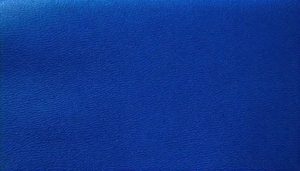 Deurstickers A blue leather texture wallpaper. © hugo