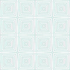 Arabesque hand drawn pattern. Turquoise