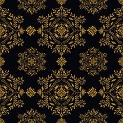 seamless damask wallpaper