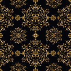 seamless damask wallpaper