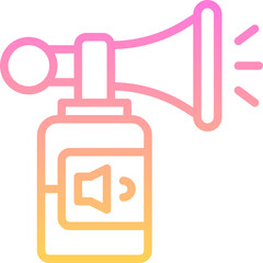 Obraz premium Air horn icon