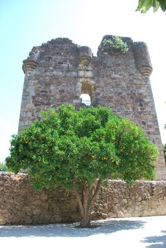 Castillo de Valverde de la Vera, tambi&eacute;n conocido como Castillo de los Condes de Nieva, Valverde de la Vera, C&aacute;ceres, Extremadura (Espa&ntilde;a)