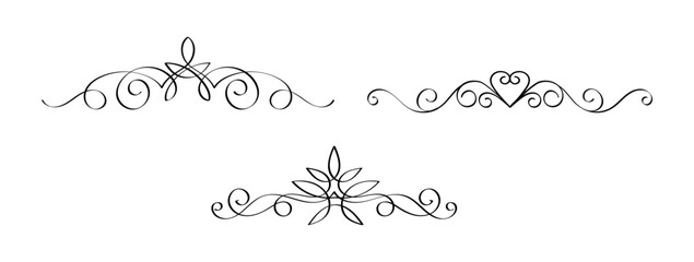 Sketches vintage borders decoration