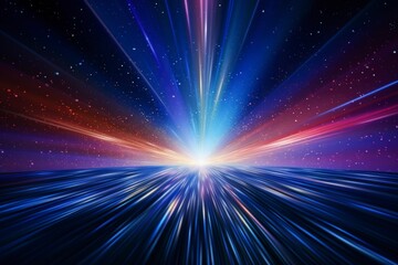 Obraz premium speed of light