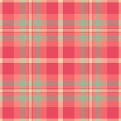 Plaid tartan background of pattern texture seamless with a textile check fabric vector.