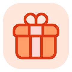Editable gift box vector icon. Part of a big icon set family. Perfect for web and app interfaces, presentations, infographics, etc