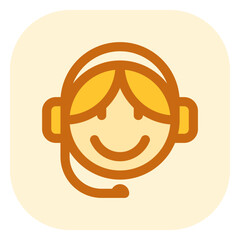 Editable customer service vector icon. Part of a big icon set family. Perfect for web and app interfaces, presentations, infographics, etc
