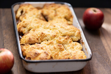 baked apple cobbler