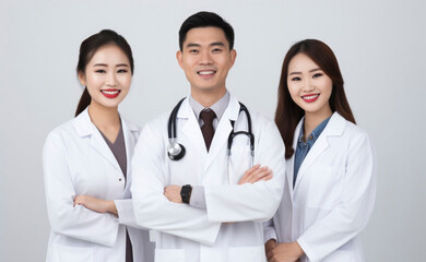 Fototapeta premium Potrait of professional doctor