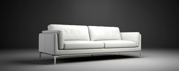 white sofa in living room