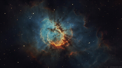 Obraz na płótnie Canvas Nebulaic Symphony: Stardust Waltz, generative ai