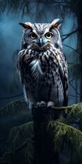 Owl in the night