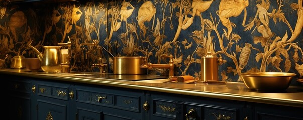 luxury kitchen cookery